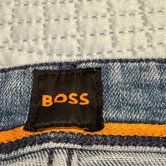 Boss Faded Denim Jeans - Picture 3 of 8